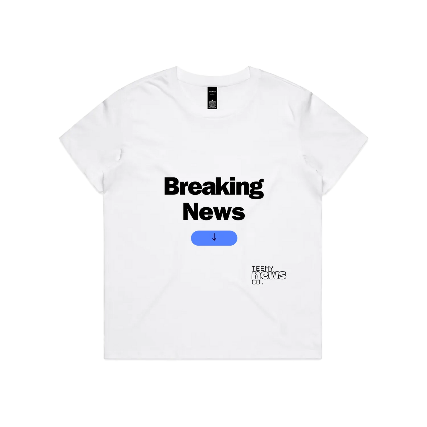 White front flat lay