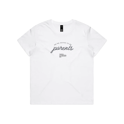 White front flat lay