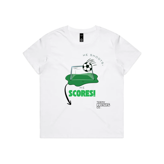 White front flat lay