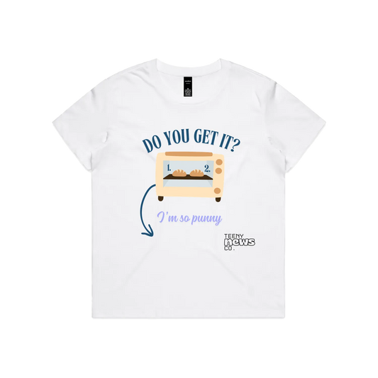 White front flat lay