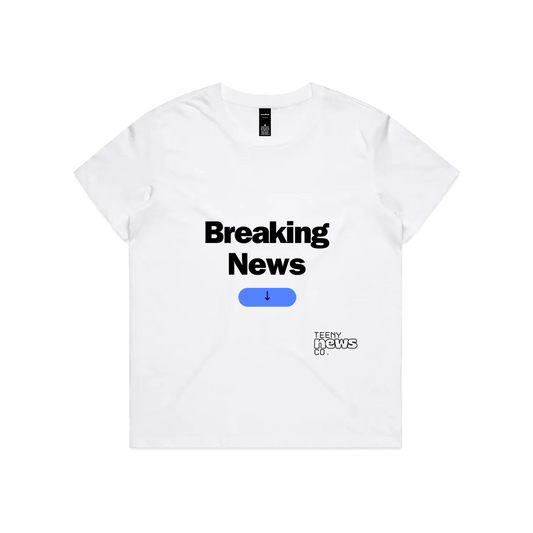 White front flat lay